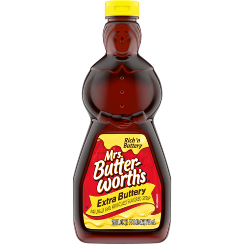 Mrs Butterworths Syrup Extra Buttery 710ml x 12st