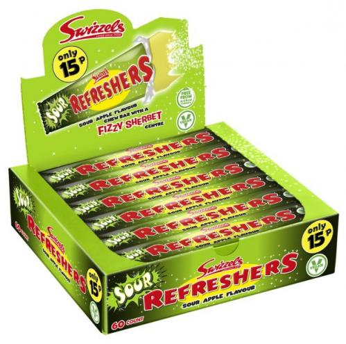 Refreshers Sour Apple 18 x 60st (hel lda)