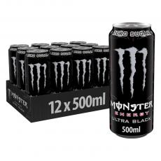 Monster Ultra Black Cherry Zero 500ml x 12st (flak)