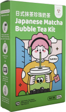 Tokimeki Japanese Matcha Bubble Tea Kit 3-pack 255g x 6st