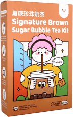 Tokimeki Brown Sugar Bubble Tea Kit 3-pack 255g x 6st