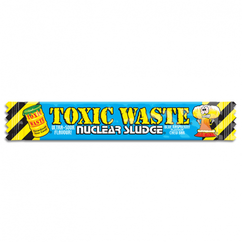 Toxic Waste Nuclear Sludge Chew Bar Blue Raspberry 20g x 50st