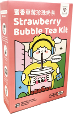 Tokimeki Bubble Tea Kit 3-pack - Strawberry 255g x 6st