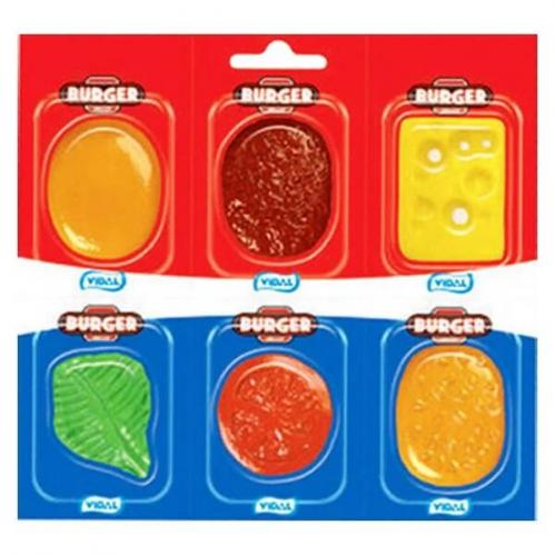 Vidal Burger Jelly 6-pack 66g x 11st