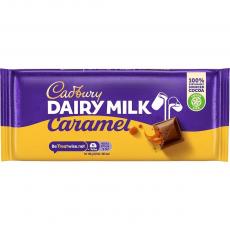 Cadbury Dairy Milk Caramel Chocolate Bar 120g x 16st