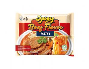Baixiang Tasty 1 Spicy Beef Flavor Instant Noodles 75g x 5st