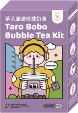 Tokimeki Taro Bobo Bubble Tea Kit 3-pack 255g x 6st