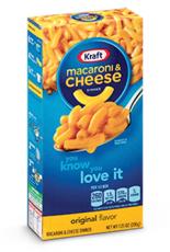 Kraft Macaroni and Cheese 205g x 35st