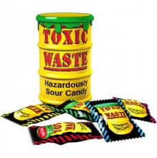 Toxic Waste Yellow Drum Extreme Sour Candy 42g x 12st