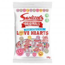 Swizzels Original Love Hearts 127g x 12st