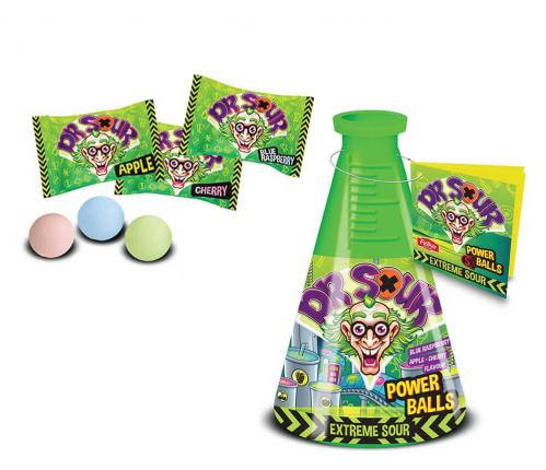 Dr Sour Power Balls Coin Bank 15g x 9st