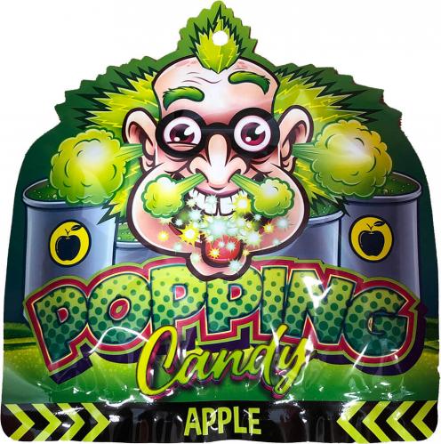 Dr Sour Popping Candy - Apple 15g x 20st