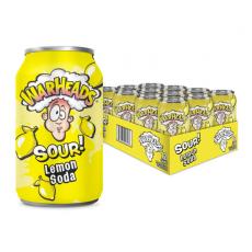 Warheads Sour Soda - Lemon 355ml x 12st (helt flak)