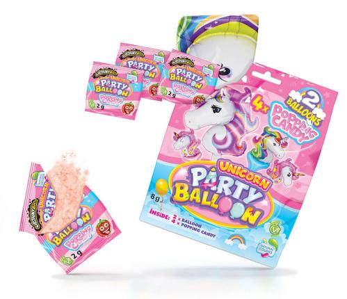 Johny Bee Party Balloon Unicorn 8g x 16st