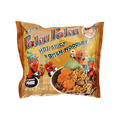 PakuPaku Ramen Nudlar - Happy Curry 140g x 5st