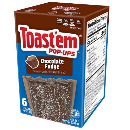 Toast'em Frosted Chocolate Fudge 288g x 12st