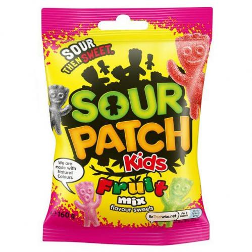 Sour Patch Kids Fruit Mix 130g x 10st