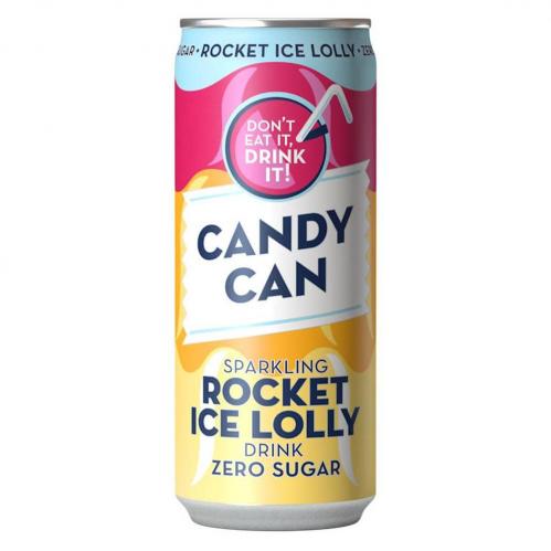 Candy Can Soda Rocket Ice Lolly 33cl x 12st