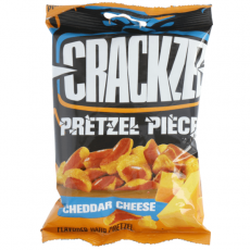 Crackzel Pretzel Pieces Cheddar Cheese 85g x 24st