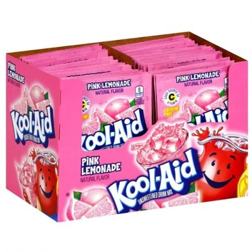 Kool-Aid Soft Drink Mix - Pink Lemonade x 48st (hel lda)