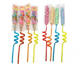 Funny Straws Candy 40g (1st) x 20st