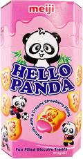 Meiji Hello Panda Creamy Strawberry Filling 50g x 10st