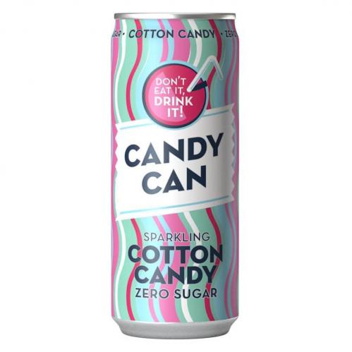 Candy Can Soda Cotton Candy 33cl x 12st