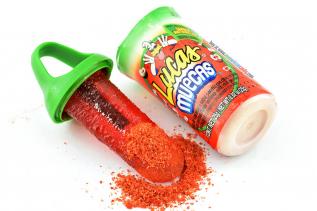 Lucas Muecas Sandia Flavor Lollipop With Chili Powder 24g x 10st