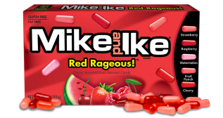 Mike and Ike Red Rageous 120g x 12st