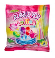 Woogie Lollies Bubble Pop 144g x 15st