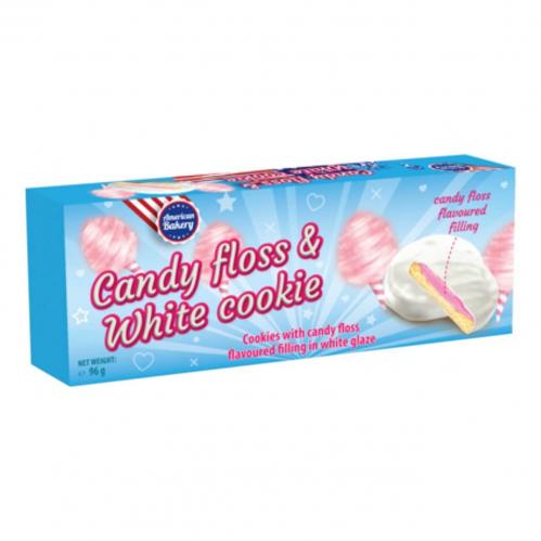 American Bakery Candyfloss & White Cookie 96g x 18st