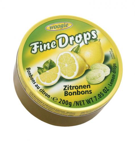 Woogie Fine Drops - Citron 200g x 10st