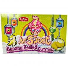 Dr Sweet Peeled Banana Gummies 80g x 12st