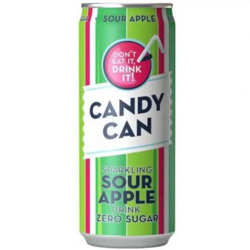 Candy Can Soda Sour Apple 33cl x 12st