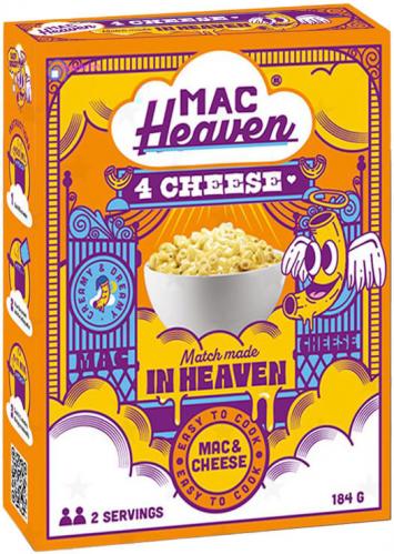 Mac Heaven 4 Cheese 184g x 10st