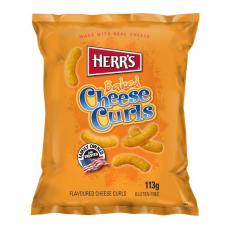 Herrs Baked Cheese Curls 113g x 12st
