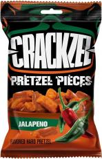 Crackzel Pretzel Pieces Jalapeno 85g x 24st