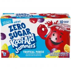 Kool-Aid Jammers Zero Sugar - Tropical Punch 10-pack