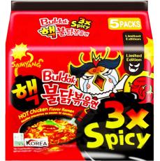 Samyang Buldak Hot Chicken Flavor Ramen 3xSpicy 140g x 5st
