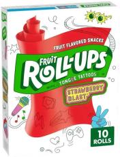 Fruit Roll-Ups Strawberry Blast 141g x 10st