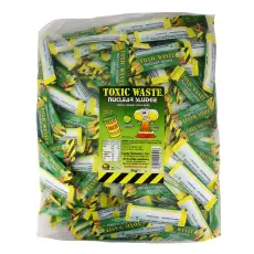 Toxic Waste Nuclear Sludge Mini Chew Bars Sour Apple 3kg godis grossist