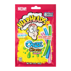 Warheads Ooze Chewz Ropes 85g x 12st