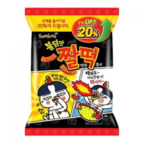 Samyang Zzaldduk Hot Chicken Flavor Snack 120g x 24st