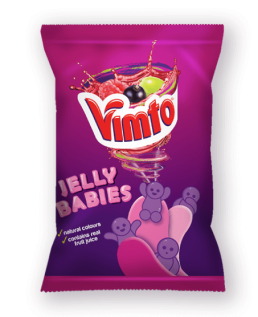 Vimto Jelly Babies 140g x 12st godis grossist