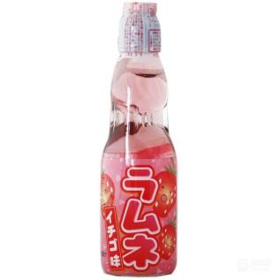 Ramune Strawberry Soda 200ml x 30st godis grossist