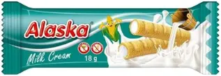 Alaska Rolls Mj&ouml;lkkr&auml;m 18g x 48st godis grossist