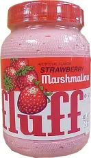 Marshmallow Fluff Jordgubb 213gram x 12st