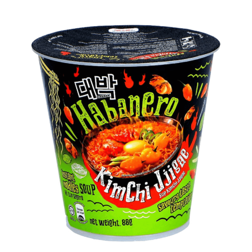 Daebak Noodle Bowl Habanero Kimchi Jjigae 85g x 24st