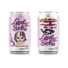 Lady Boba Bubble Tea Taro 315ml x 24st