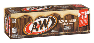 A&W Root Beer 355ml 12-pack godis grossist